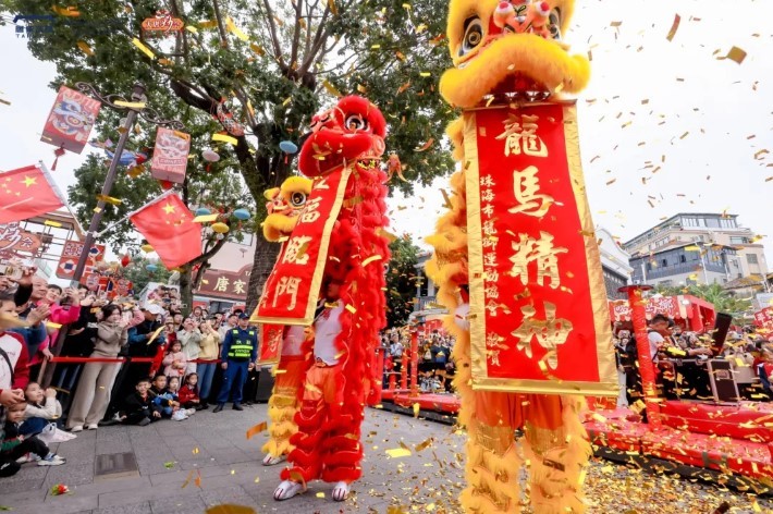 大年初一年味浓！珠海唐家古镇“大唐妙会”喜迎八方来客