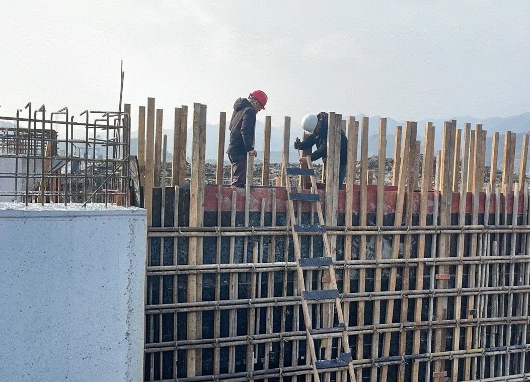 春节“不打烊” | 宁波水利：建设者坚守一线保进度