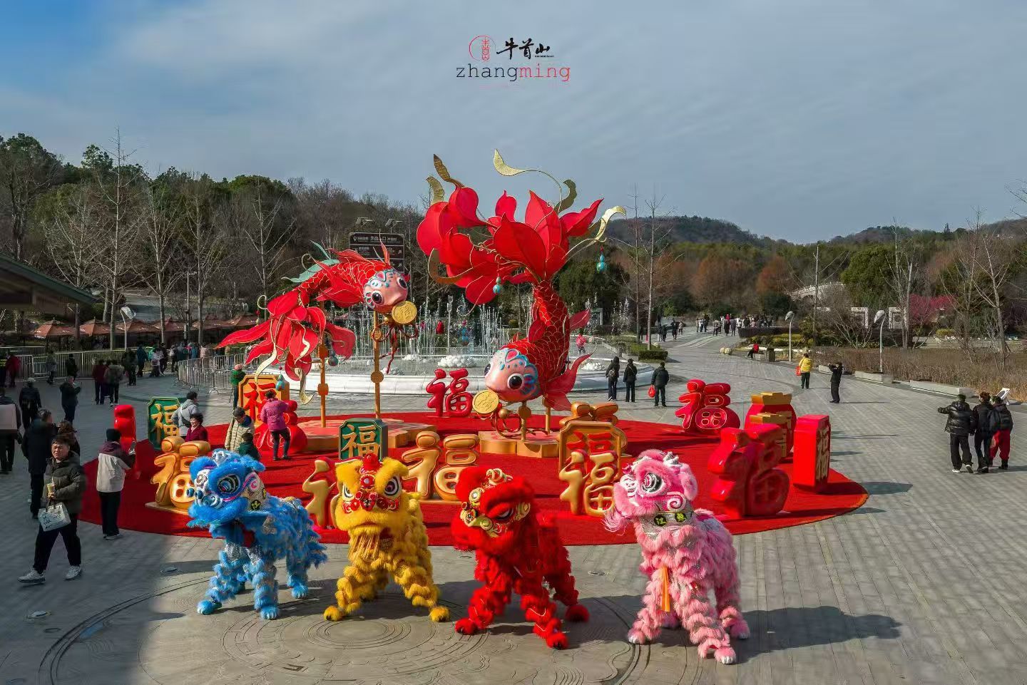 超三万游客打卡牛首山！马年新春第一波年味直接拉满