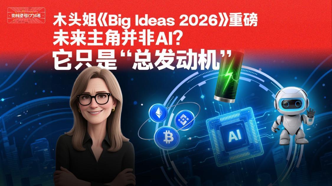 木头姐最新《Big Ideas 2026》重塑你对未来的想象