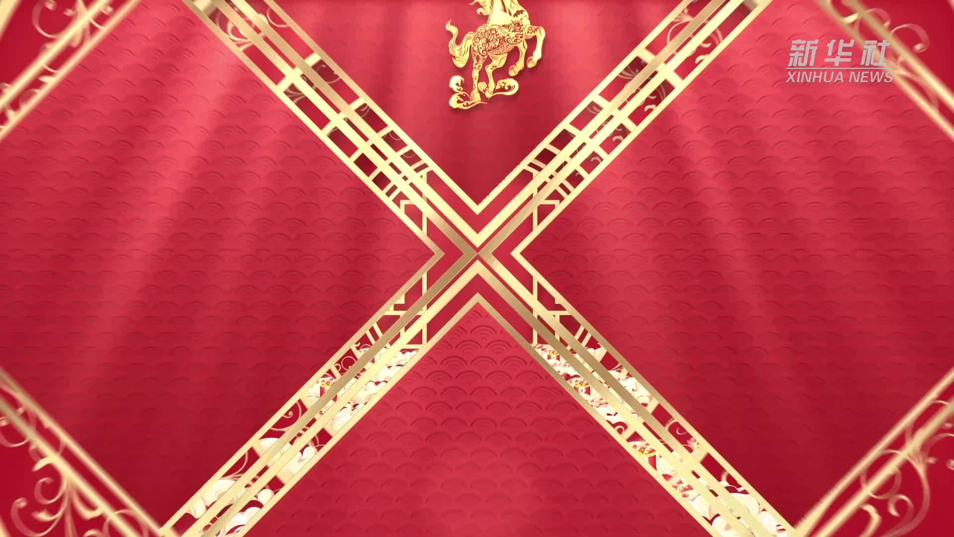 腊月二十八，把面发，贴花花