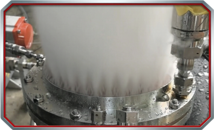 喷注器液流试验