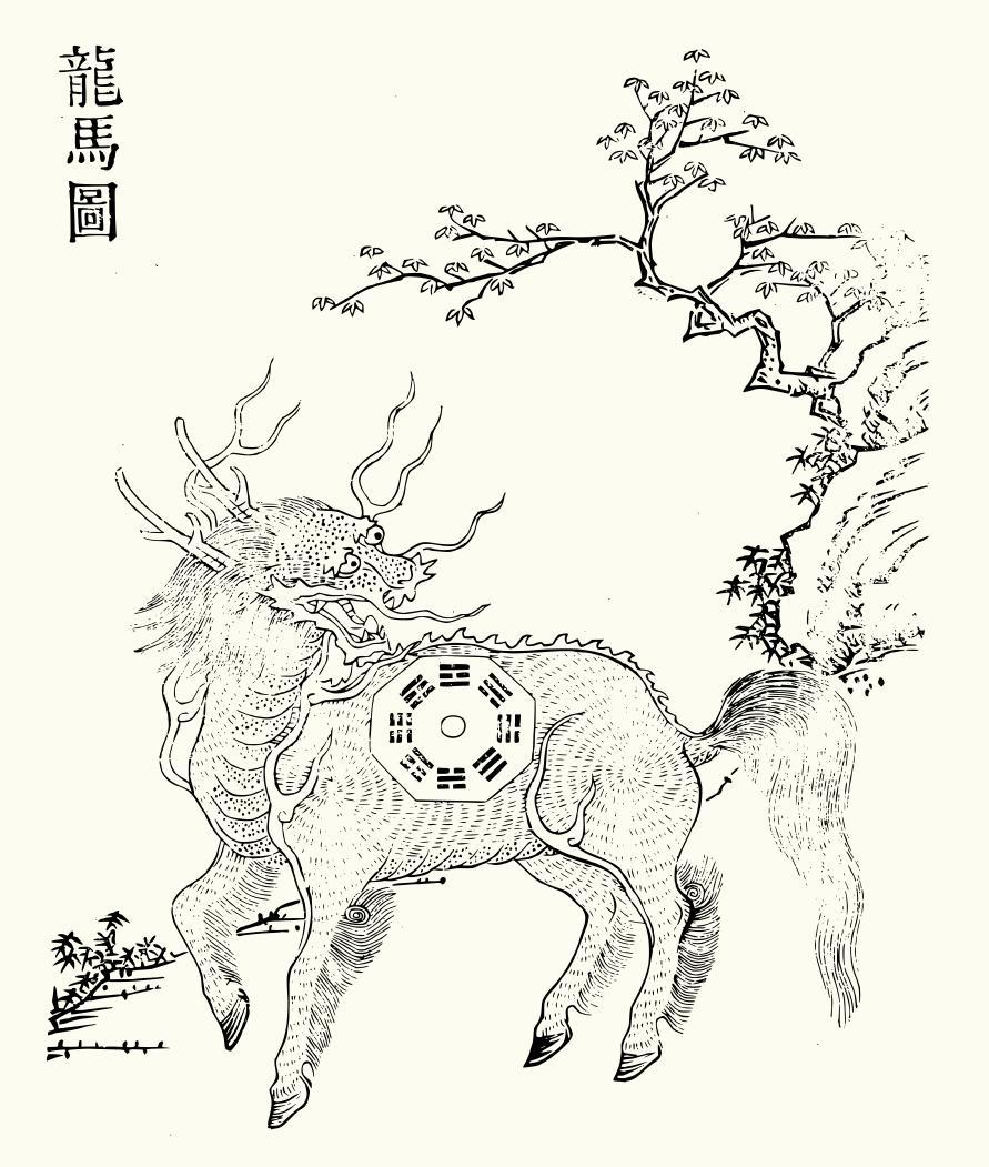 古籍中的龙马图像