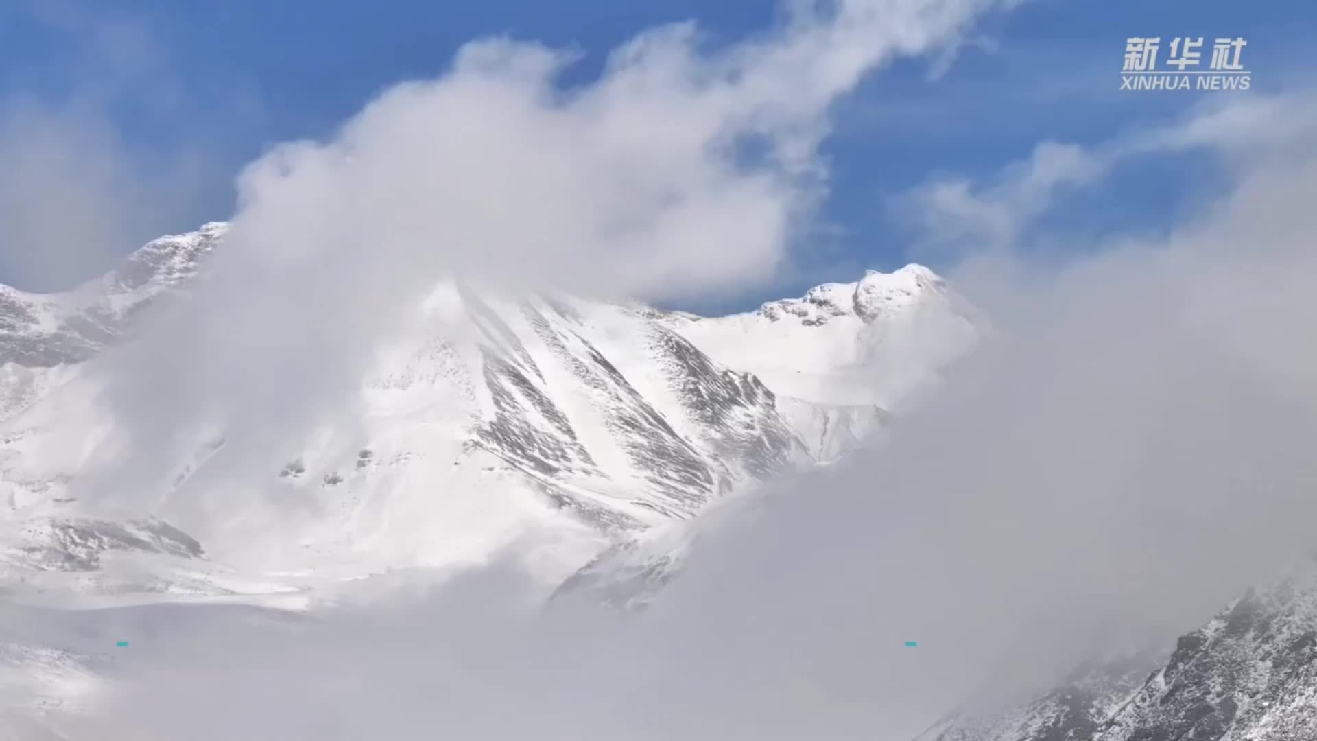 青海门源：新春踏雪岗什卡 冰雪美景醉游人