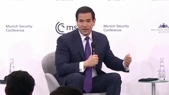 鲁比奥慕安会谈中美：避免冲突，在利益一致领域可合作