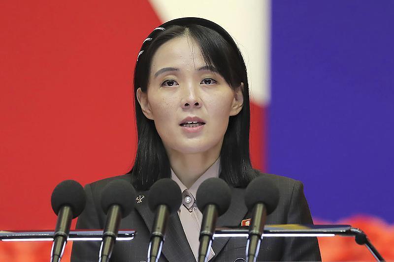 △朝鲜劳动党中央委员会副部长金与正(资料图)