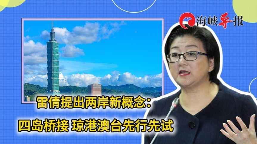 雷倩提出两岸新概念：四岛桥接，琼港澳台先行先试