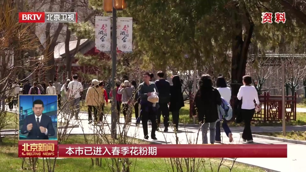 本市已进入春季花粉期