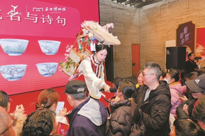 6天5万人次打卡！来宁博邂逅春晚同款“十二花神”