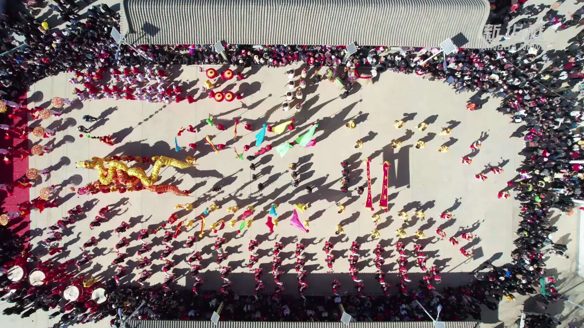 新春走基层｜甘肃榆中：社火闹热山里年