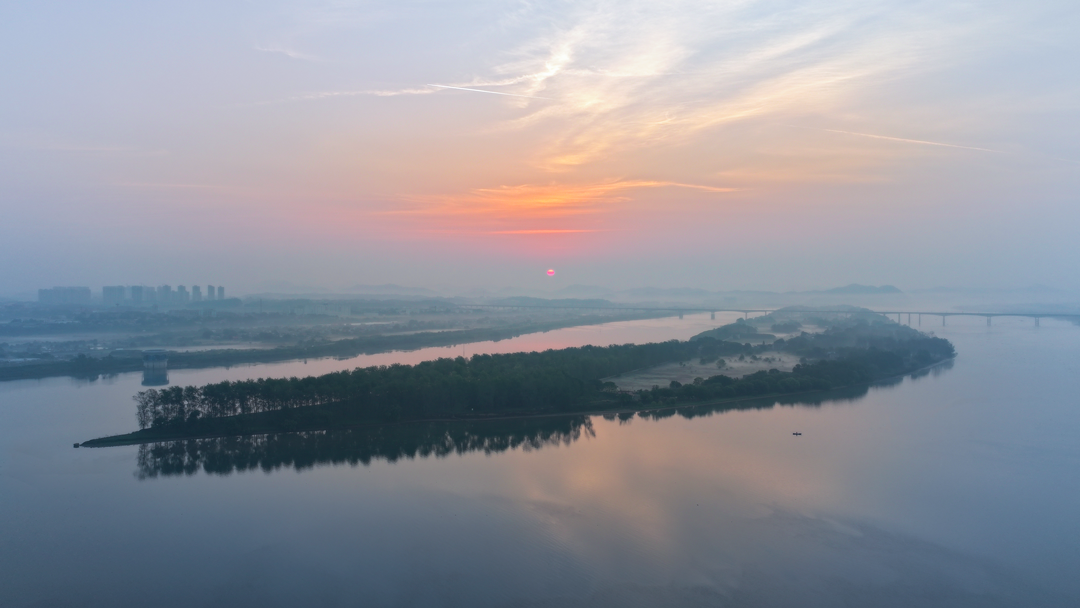 兴马洲日落。图/绿心研究院