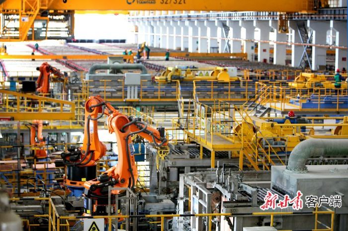 金川集团永昌铜业有限公司生产车间