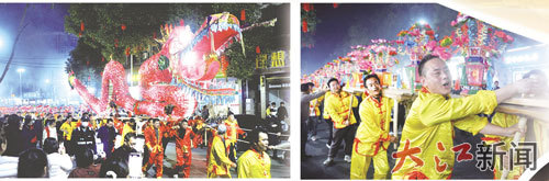 烟花晚会、长龙贺岁、趣味竞欢……江西马年春节热闹够味