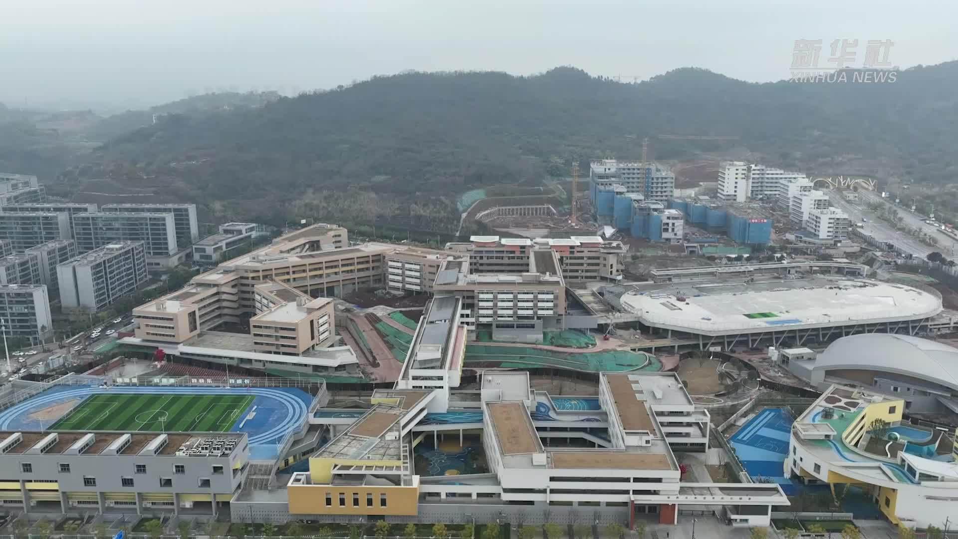 华中师范大学重庆学校项目节后全面复工