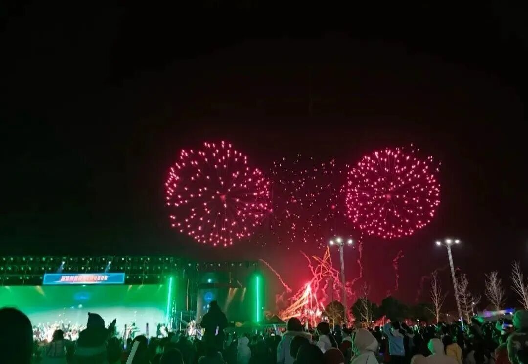 奉新大型灯光焰火秀