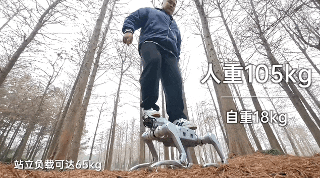 宇树发布马年首个重磅机器人新品,小身板扛起200斤大汉