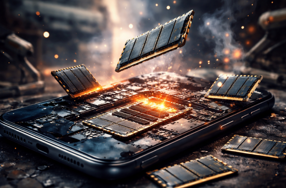 IDC:内存短缺今年或将引发智能手机市场创纪录萎缩