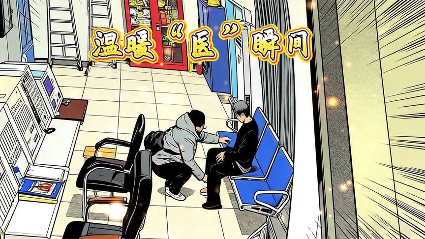 暖心瞬间！老人“迷茫”忘归途，医院职工用爱“点亮”回家路