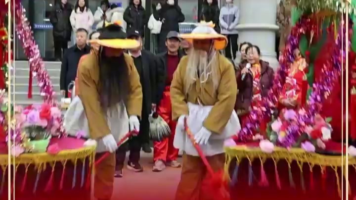 甘肃华亭闹社火喽　中式狂欢夯爆了
