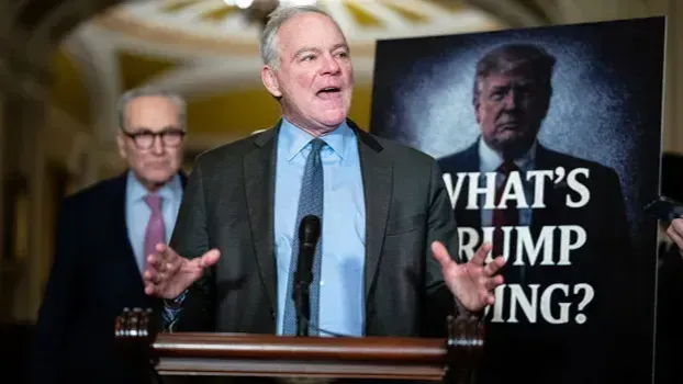 民主党议员批特朗普心智失能，要求参议院立即就伊朗战事表决