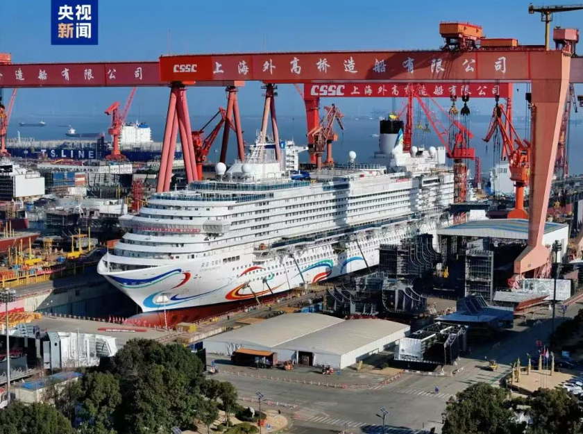 即将试航,“爱达·花城号”年底交付!