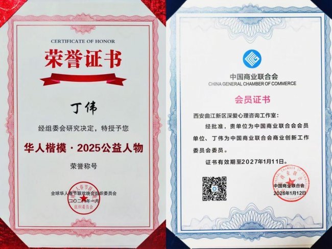 图2丁伟获评华人楷模公益人物