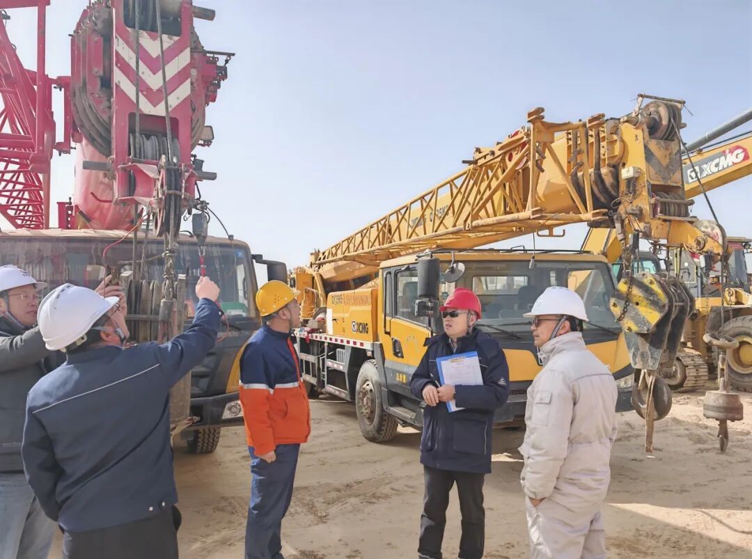 开展一线安全巡查