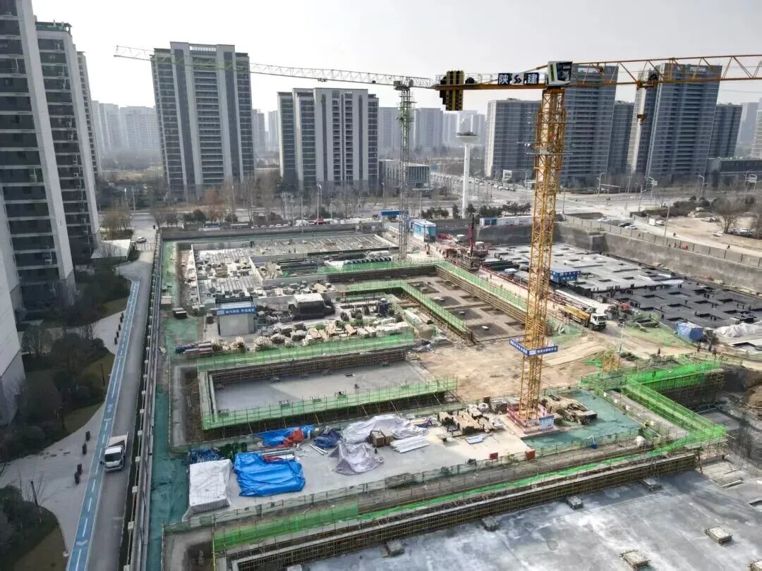 快马加鞭 春节不停工 | 陕建用实干诠释担当