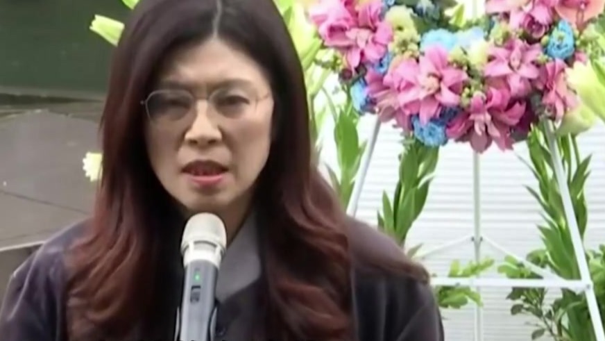 出席“二二八”纪念活动，郑丽文喊话：国民党须扛起两岸和平重责