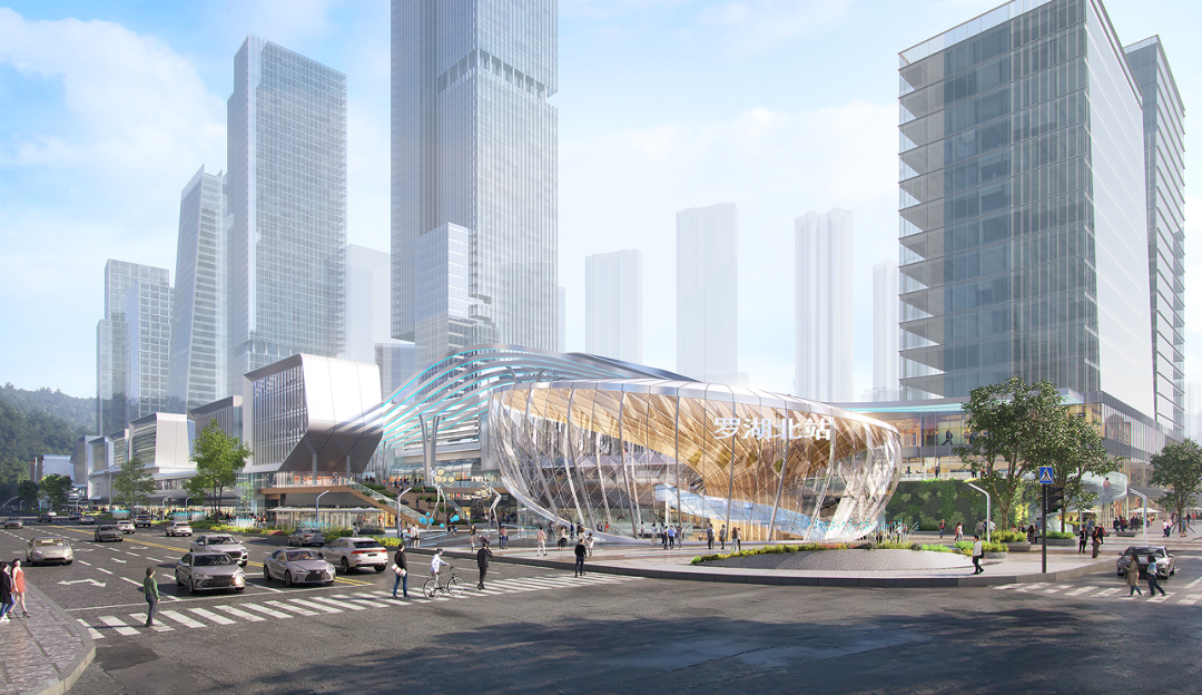 罗湖北站效果图