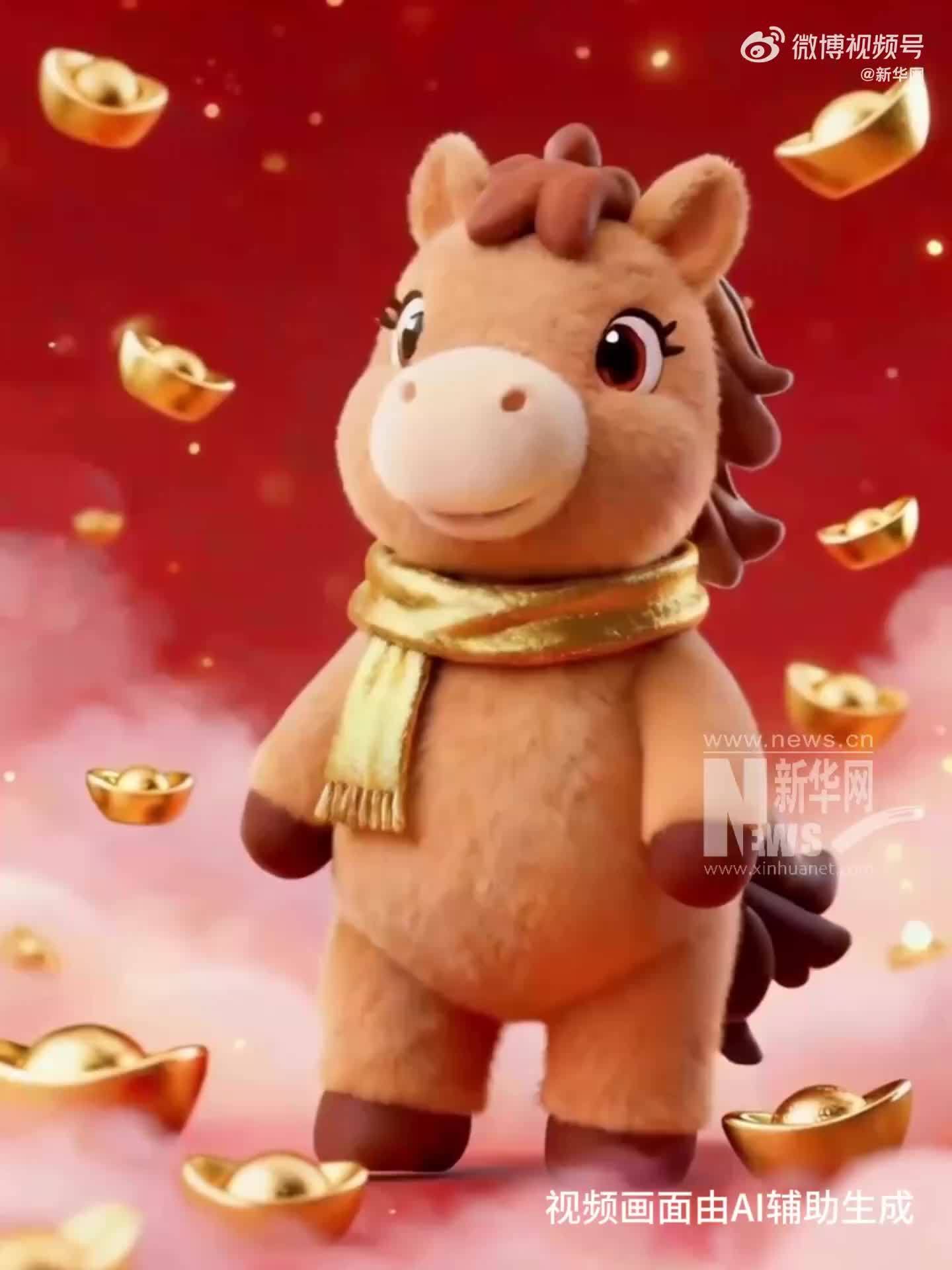 AI小马“闹”新春｜初六送穷开市吉，清爽迎福启新程