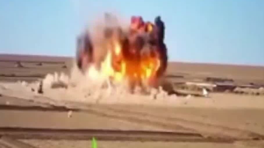 伊朗革命卫队地面部队多兵种联合演习