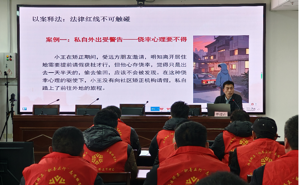 聊城市东昌府区开展新入矫社区矫正对象法治教育活动