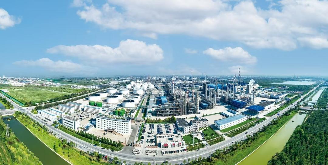 （利华益集团石化产业集群全景图）