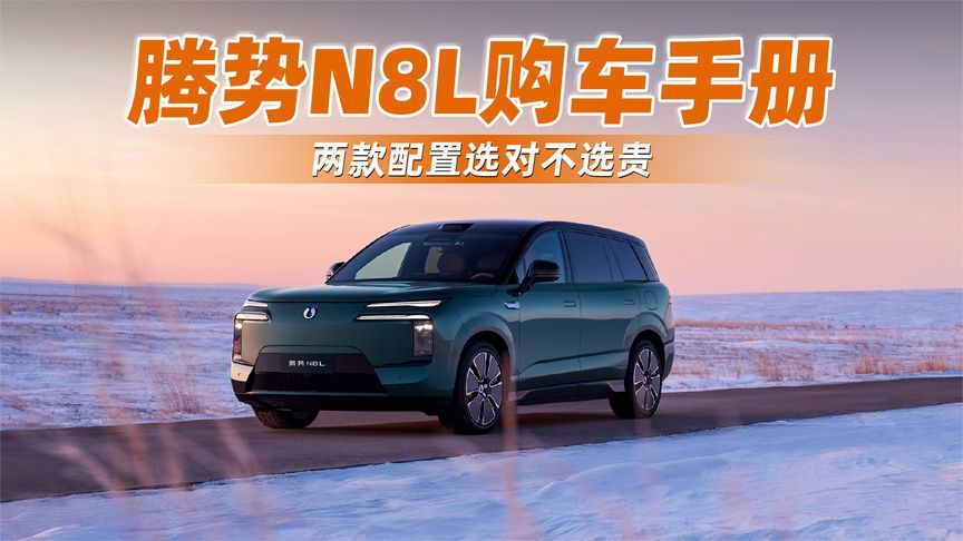 腾势N8L购车手册，两款配置选对不选贵