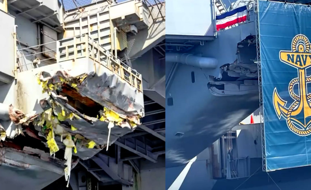▎以事故频发、建造艰难的航母为标志,美国的全球性海上霸权已经开始松动。