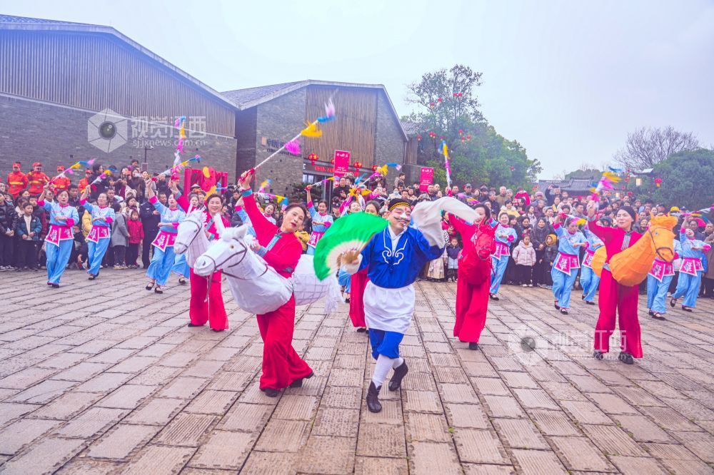 2026年3月2日在江西省吉安县吉州窑景区拍摄的画面。