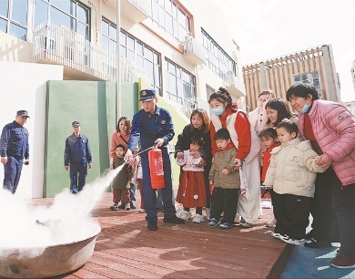 南昌：消防安全第一课