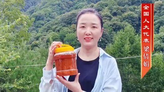 全国人大代表梁倩娟：用电商点亮乡村　日子像蜜一样甜