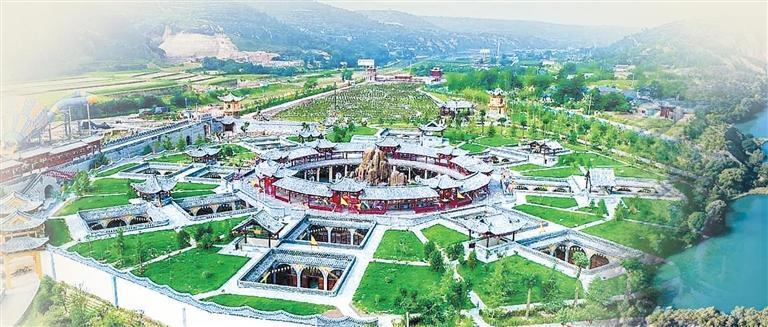 镇原北石窟驿景区