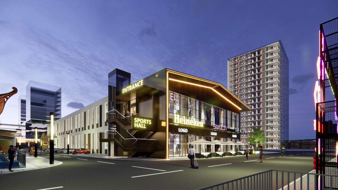 联悦时代文体旅商业项目效果图