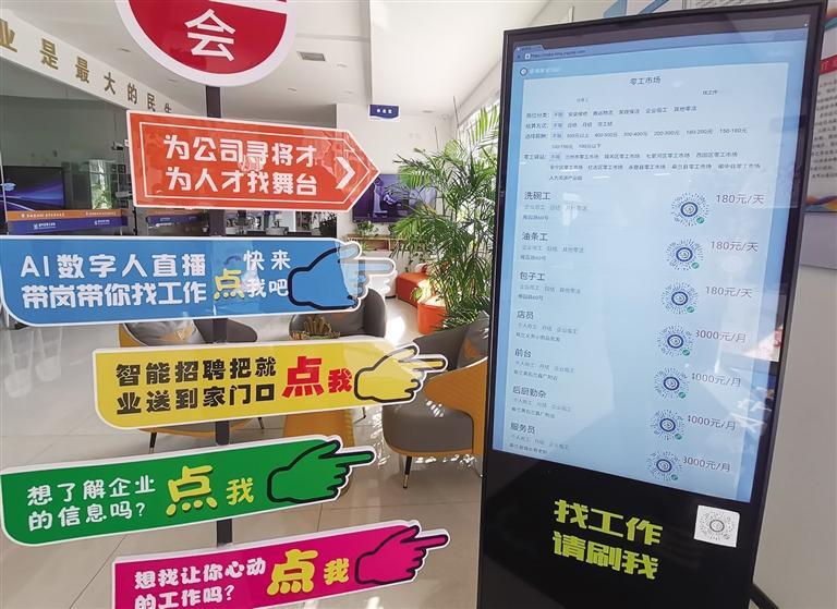 用工信息电子显示屏