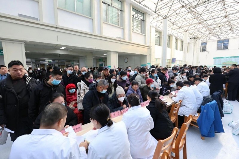 朗豪联合黄河三角洲人才集团、广饶县医院开展惠民义诊