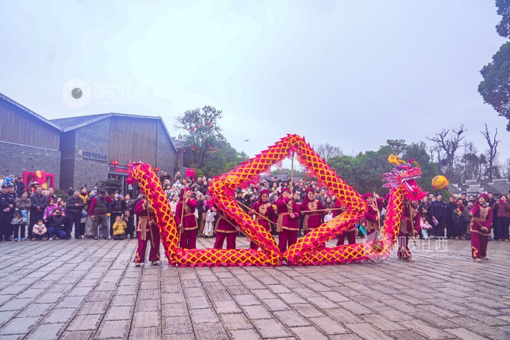 2026年3月2日在江西省吉安县吉州窑景区拍摄的画面。