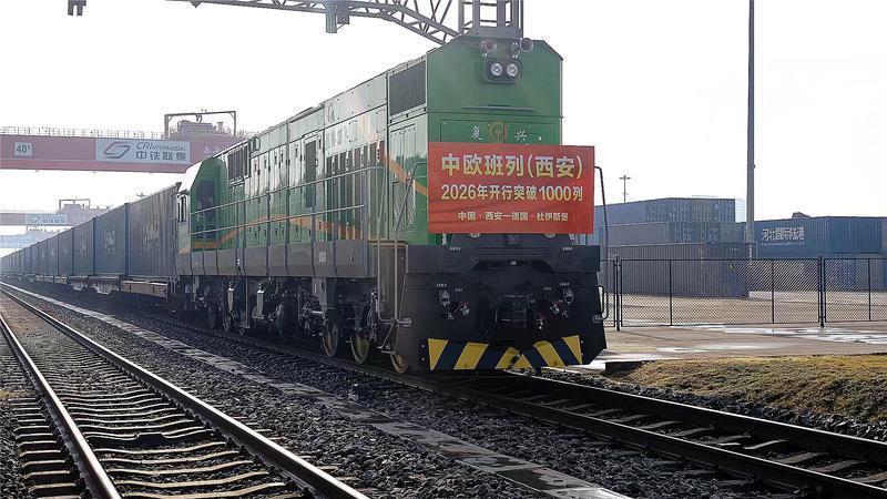 货源提质增量 丝路通道跑出外贸新速度