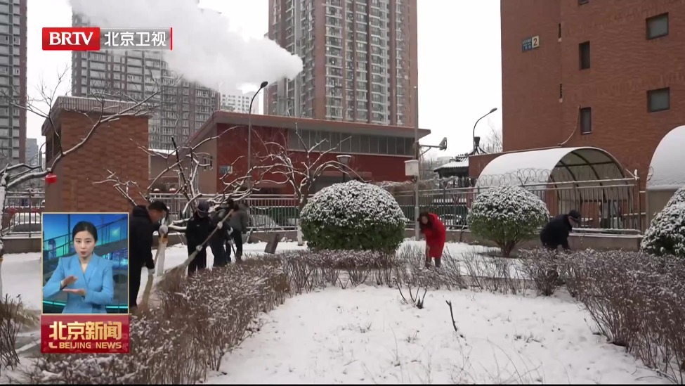 全市联动扫雪铲冰 路面通行条件良好