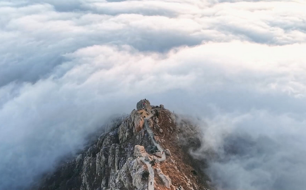 日出云海！烟台磁山绝美晨光上线