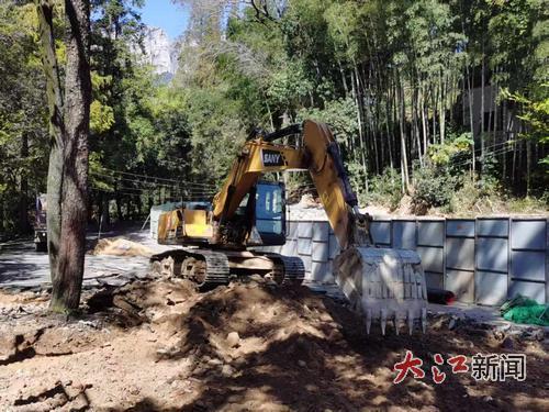 白鹿洞书院提升改造现场