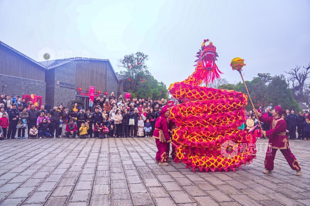 2026年3月2日在江西省吉安县吉州窑景区拍摄的画面。