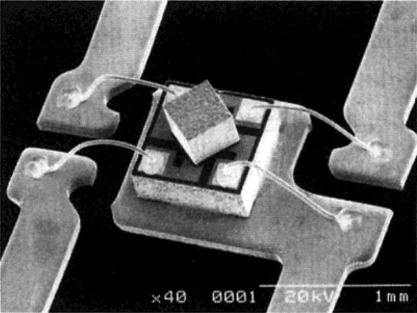 薄膜高灵敏度霍尔元件内部结构